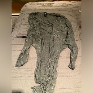 Daytrip black/cream cardigan